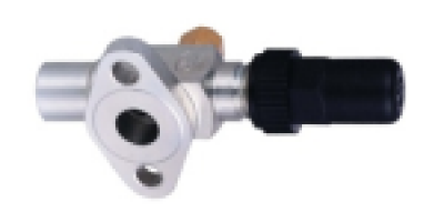 Rotalock valves with flange